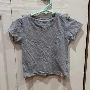 Burt's Bees Baby Gray Short Sleeve Tee 12month